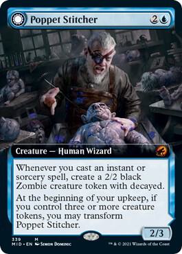Poppet Stitcher (Extended Art) (339) [Innistrad: Midnight Hunt] [Extended Art]