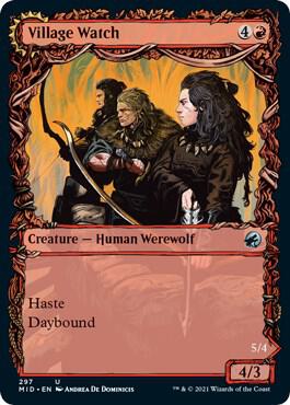 Village Watch (Showcase) (297) [Innistrad: Midnight Hunt] [Showcase]