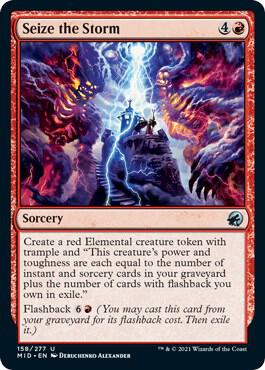 Seize the Storm (158) [Innistrad: Midnight Hunt]
