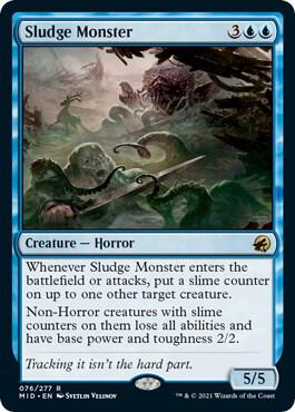 Sludge Monster (76) [Innistrad: Midnight Hunt]