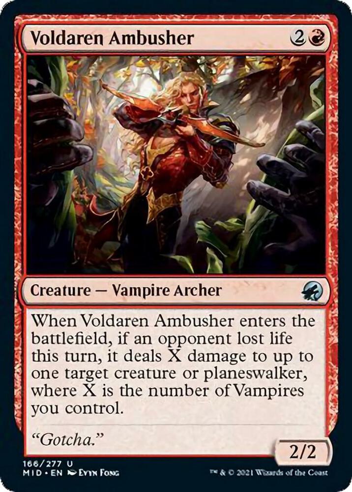 Voldaren Ambusher (166) [Innistrad: Midnight Hunt]