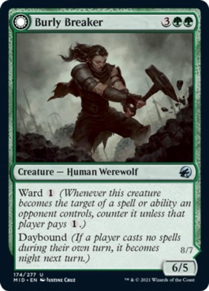 Burly Breaker (174) [Innistrad: Midnight Hunt]