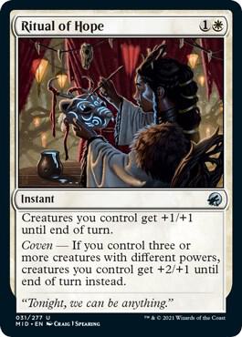 Ritual of Hope (31) [Innistrad: Midnight Hunt]