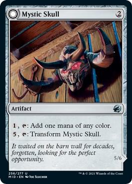 Mystic Skull (256) [Innistrad: Midnight Hunt]