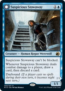 Suspicious Stowaway (80) [Innistrad: Midnight Hunt]