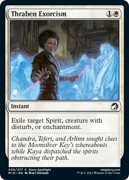 Thraben Exorcism (39) [Innistrad: Midnight Hunt]