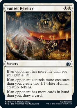 Sunset Revelry (38) [Innistrad: Midnight Hunt]