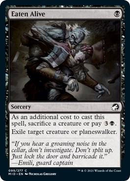 Eaten Alive (99) [Innistrad: Midnight Hunt]