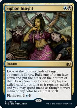 Siphon Insight (241) [Innistrad: Midnight Hunt]