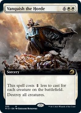 Vanquish the Horde (Extended Art) (333) [Innistrad: Midnight Hunt] [Extended Art]