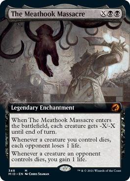The Meathook Massacre (Extended Art) (348) [Innistrad: Midnight Hunt] [Extended Art]