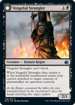 Vengeful Strangler (126) [Innistrad: Midnight Hunt]