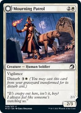 Mourning Patrol (28) [Innistrad: Midnight Hunt]