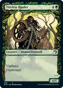 Tireless Hauler (Showcase) (305) [Innistrad: Midnight Hunt] [Showcase]