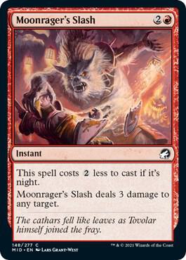 Moonrager's Slash (148) [Innistrad: Midnight Hunt]