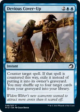 Devious Cover-Up (48) [Innistrad: Midnight Hunt]