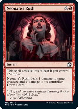 Neonate's Rush (151) [Innistrad: Midnight Hunt]