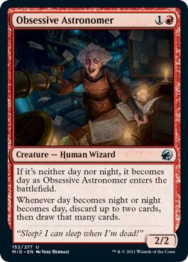 Obsessive Astronomer (152) [Innistrad: Midnight Hunt]