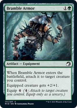Bramble Armor (171) [Innistrad: Midnight Hunt]