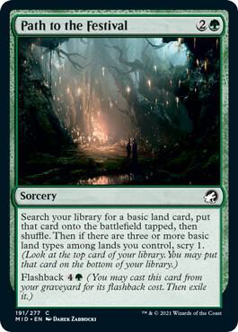 Path to the Festival (191) [Innistrad: Midnight Hunt]