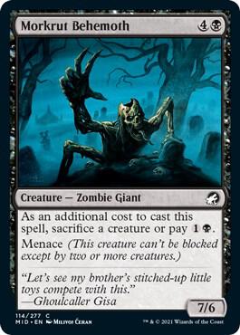 Morkrut Behemoth (114) [Innistrad: Midnight Hunt]