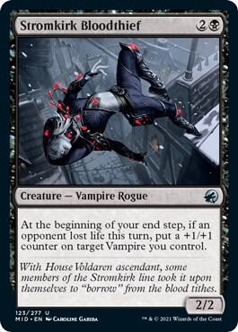 Stromkirk Bloodthief (123) [Innistrad: Midnight Hunt]