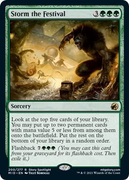 Storm the Festival (200) [Innistrad: Midnight Hunt]