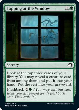 Tapping at the Window (201) [Innistrad: Midnight Hunt]
