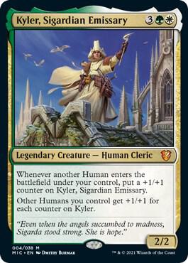 Kyler, Sigardian Emissary (4) [Midnight Hunt Commander]