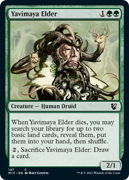 Yavimaya Elder (147) [Midnight Hunt Commander]