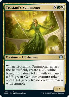 Trostani's Summoner (156) [Midnight Hunt Commander]