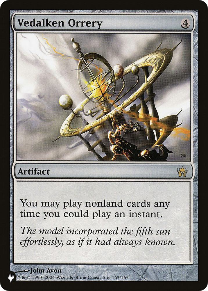 Vedalken Orrery (163/165) [The List]
