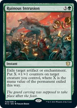 Ruinous Intrusion (28) [Midnight Hunt Commander]
