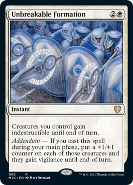 Unbreakable Formation (95) [Midnight Hunt Commander]