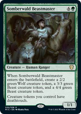 Somberwald Beastmaster (30) [Midnight Hunt Commander]
