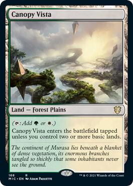 Canopy Vista (168) [Midnight Hunt Commander]