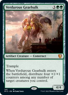 Verdurous Gearhulk (145) [Midnight Hunt Commander]
