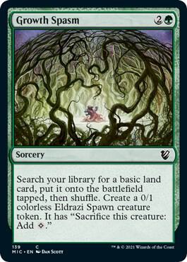 Growth Spasm (139) [Midnight Hunt Commander]