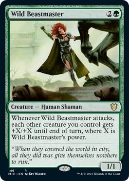 Wild Beastmaster (146) [Midnight Hunt Commander]