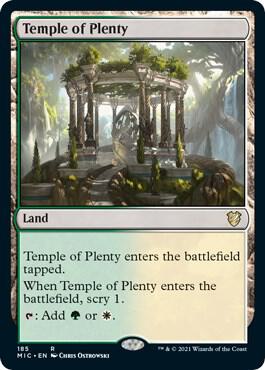 Temple of Plenty (185) [Midnight Hunt Commander]