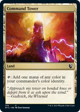 Command Tower (170) [Midnight Hunt Commander]