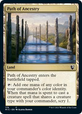Path of Ancestry (178) [Midnight Hunt Commander]