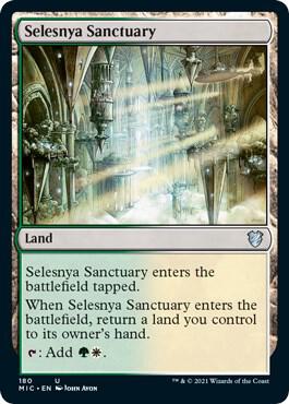 Selesnya Sanctuary (180) [Midnight Hunt Commander]