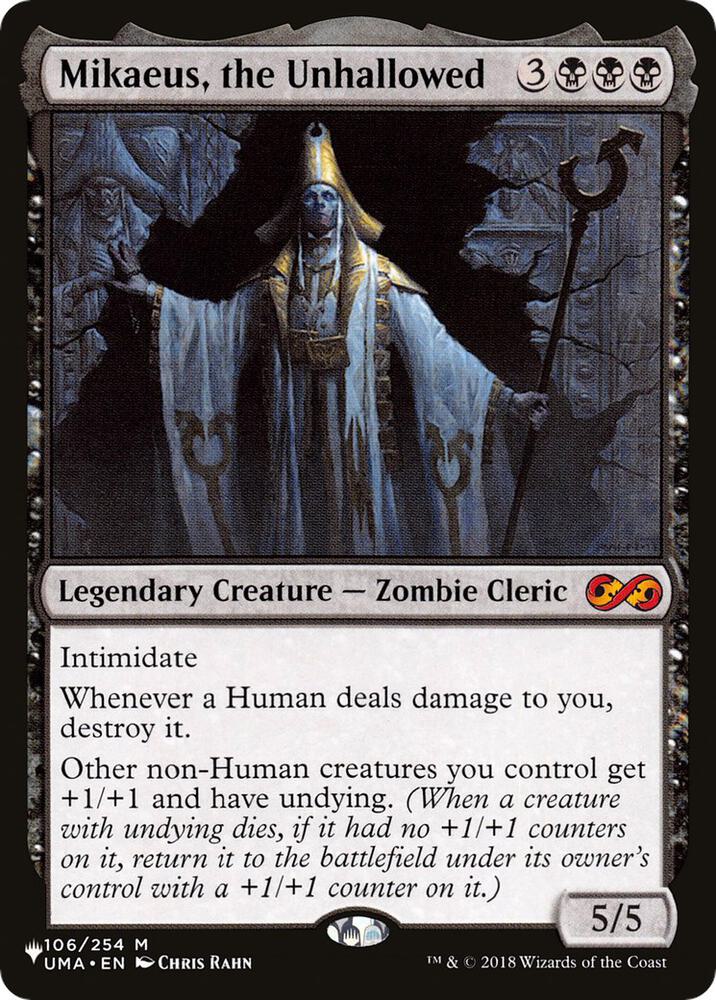 Mikaeus, the Unhallowed (106/254) [The List]