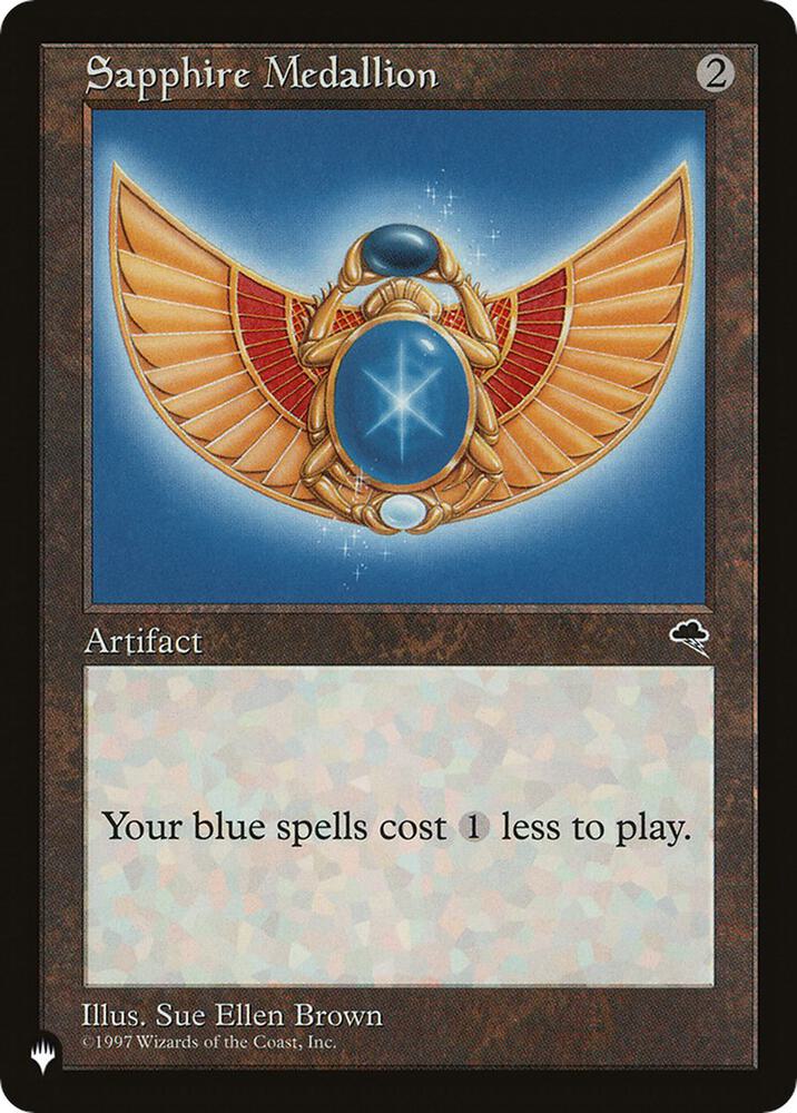 Sapphire Medallion (TMP-306) [The List]
