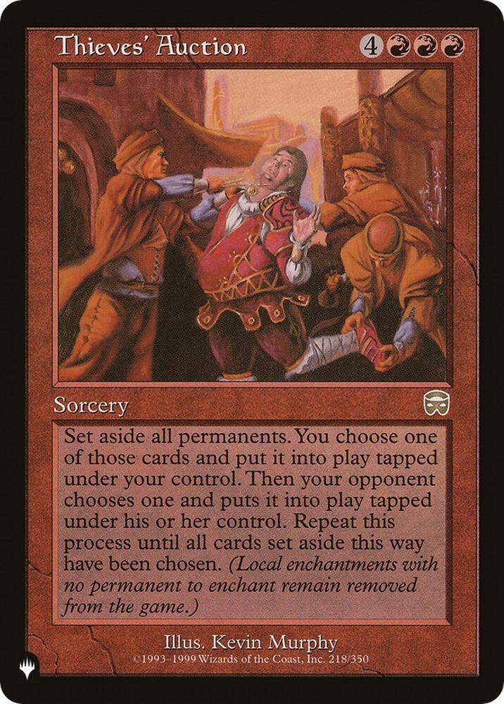 Thieves' Auction (218/350) [The List]