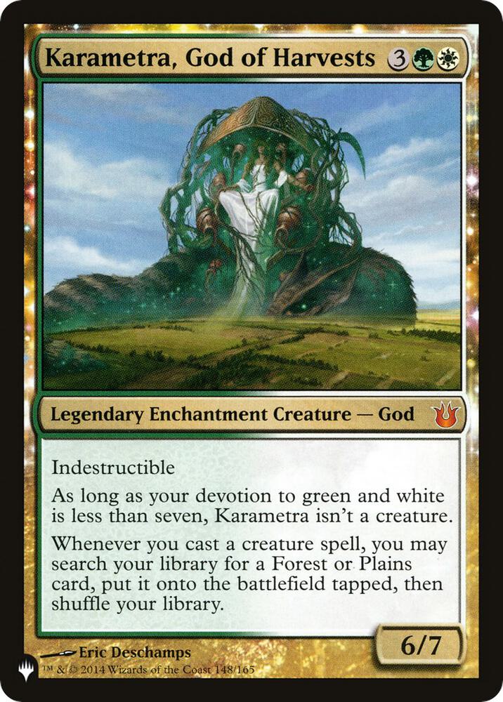 Karametra, God of Harvests (148/165) [The List]