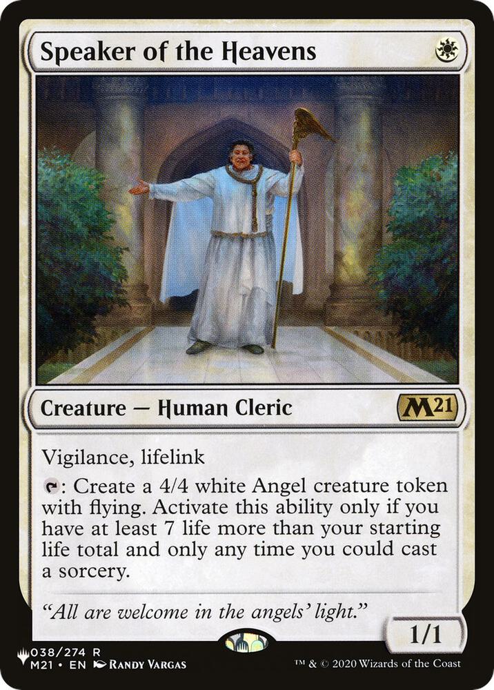 Speaker of the Heavens (038/274) [The List]