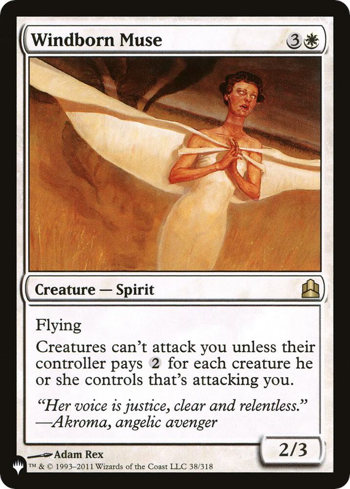 Windborn Muse (38/318) [The List]