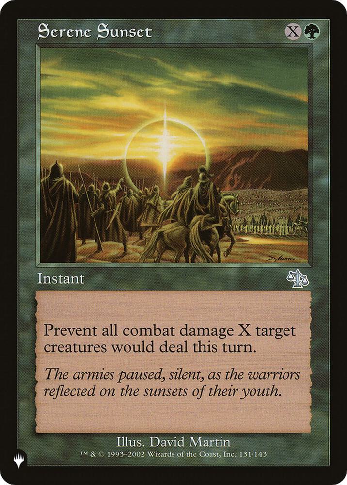 Serene Sunset (131/143) [The List]